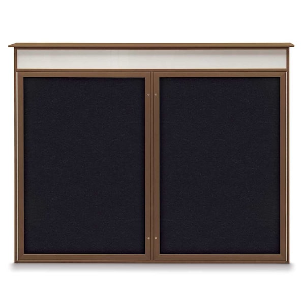 Single Door Enclosed Indoor Letterboard